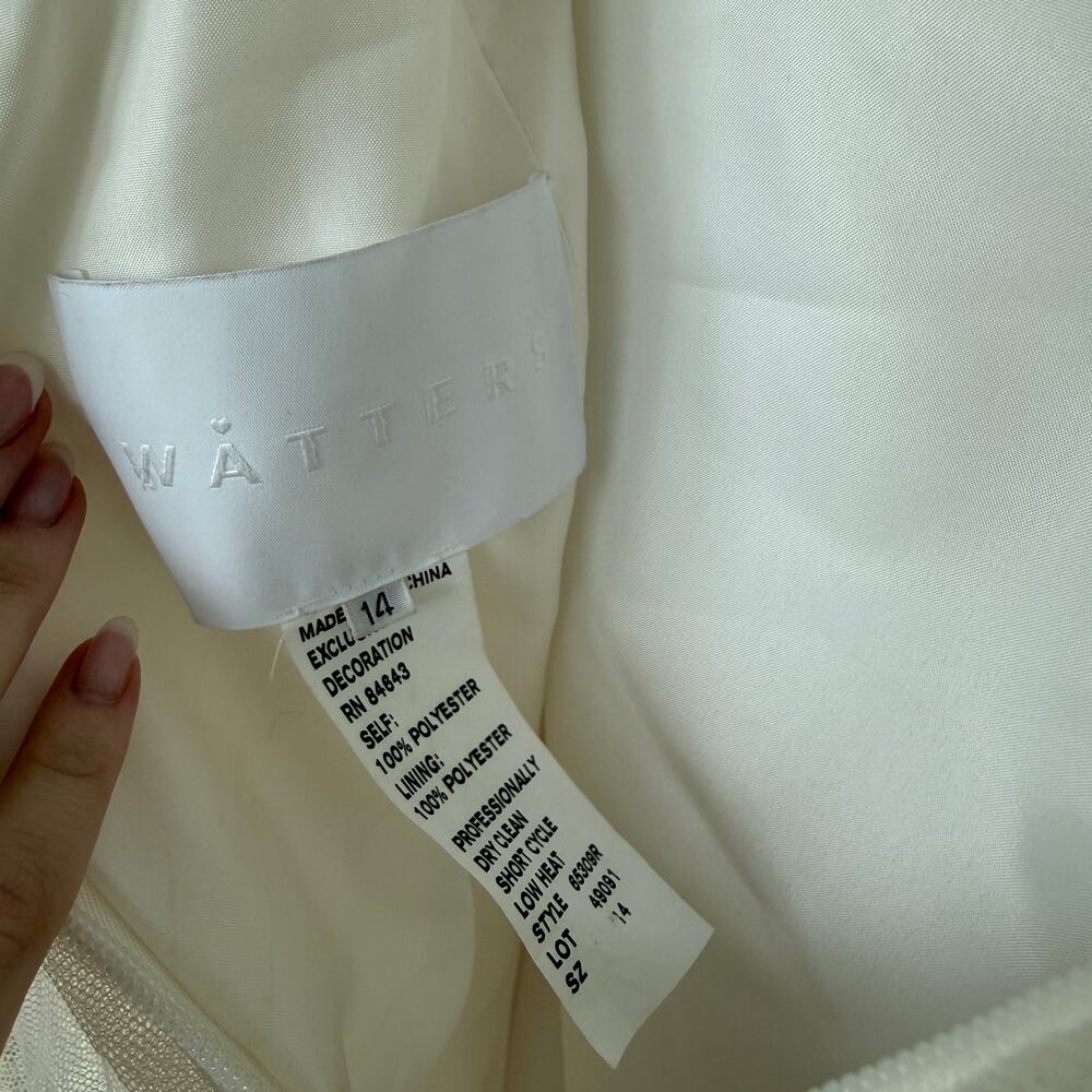 New Watters BHLDN Magali Wedding Gown - Picture 5 of 5